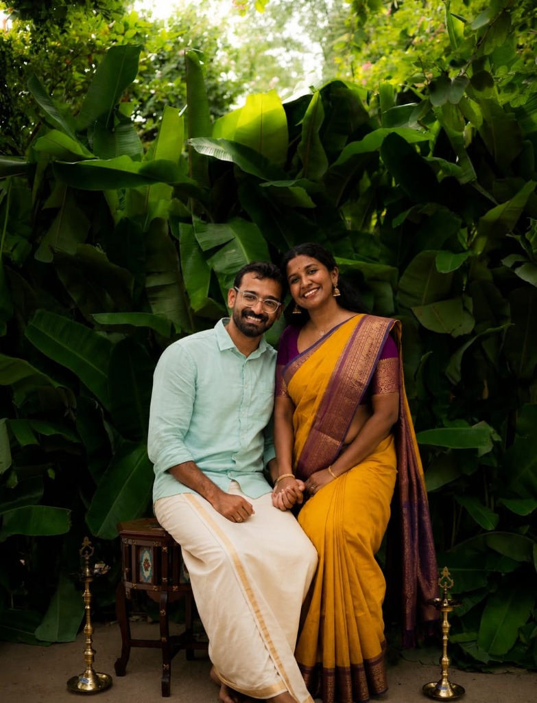 Panchami Krish & Sarath Kumar - A beautiful couple
